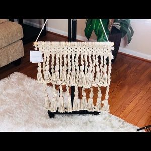 Boho Romantic Macrame Wall Hanging